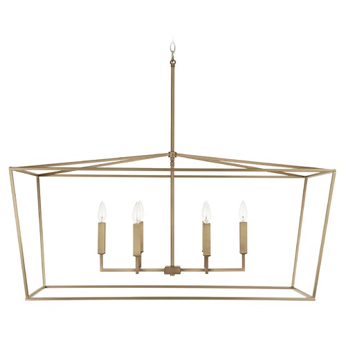 Capital Lighting Thea 42-Inch Linear Lantern in Aged Brass by Capital Lighting 837661AD