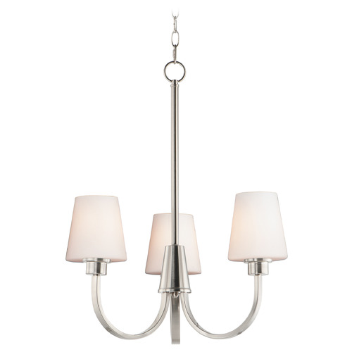 Maxim Lighting Maxim Lighting Shelter Satin Nickel Chandelier 11823SWSN