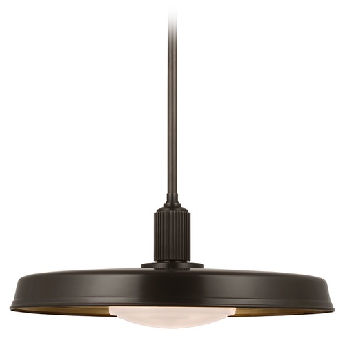 Visual Comfort Signature Collection Chapman & Myers Ruhlmann 24-Inch Pendant in Bronze by Visual Comfort Signature CHC5302BZWG