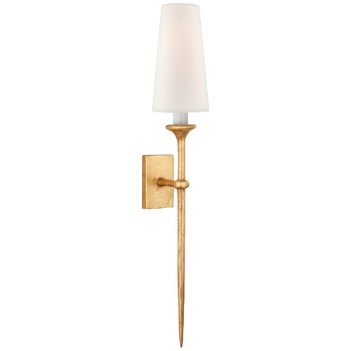 Visual Comfort Signature Collection Julie Neill Iberia Sconce in Antique Gold Leaf by Visual Comfort Signature JN2075AGLL