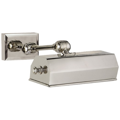 E.F. Chapman Dorchester 8-Inch Art Light in Nickel by Visual Comfort Signature