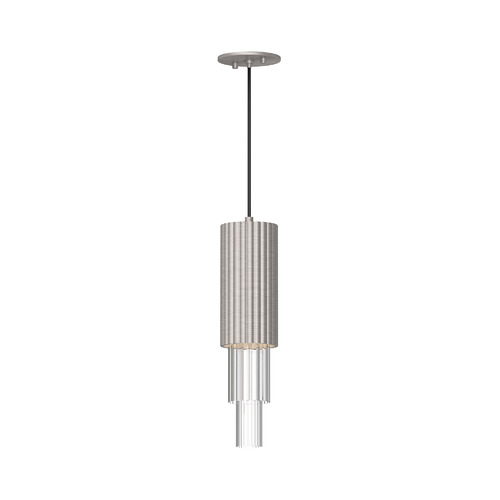 Bordeaux LED Mini Pendant in Brushed Nickel by Alora Lighting