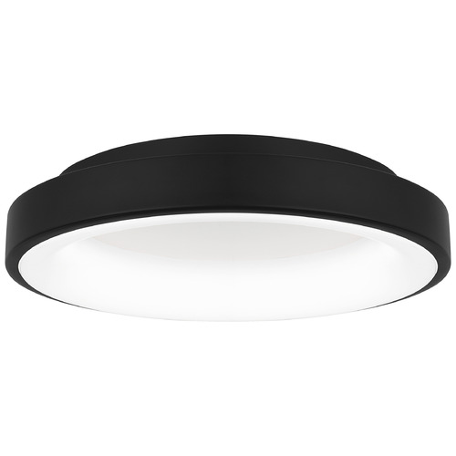 Quoizel Lighting Stanton Matte Black LED Flushmount Light