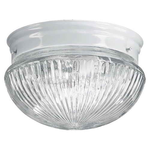White Flush Mount by Quorum Lighting