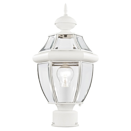 Livex Lighting Livex Lighting Monterey White Post Light 2153-03