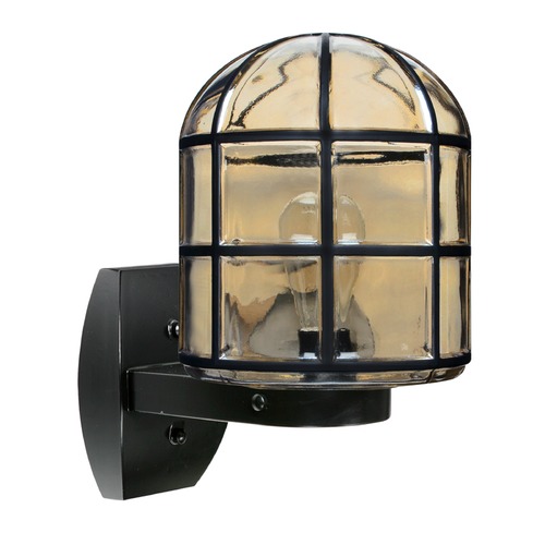 Outdoor Wall Light Black Costaluz by Besa Lighting