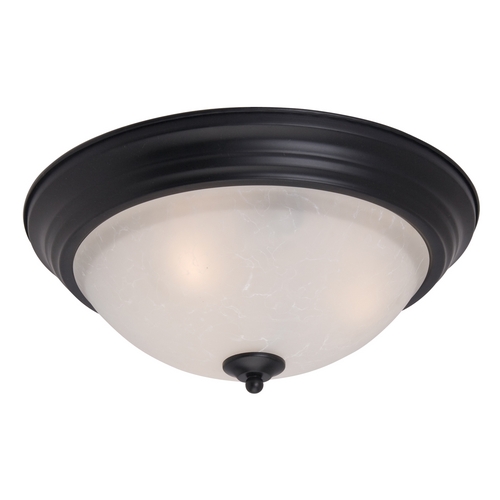 Maxim Lighting Essentials Black Flush Mount by Maxim Lighting 5842ICBK