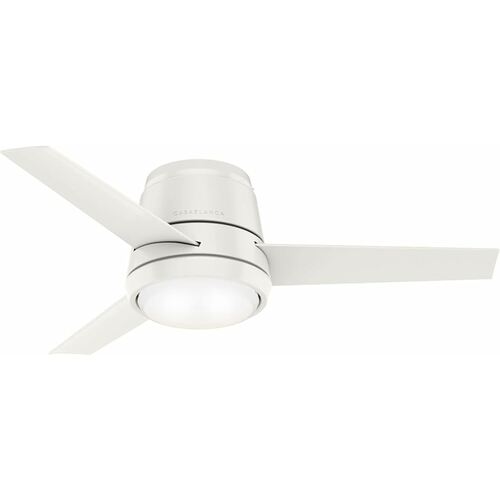 Commodus 44-Inch LED Hugger Fan in Fresh White by Casablanca Fan Co