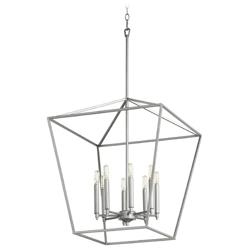 Gabriel Classic Nickel Pendant by Quorum Lighting