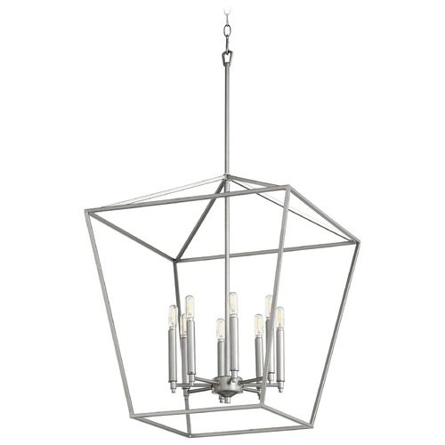 Quorum Lighting Gabriel Classic Nickel Pendant by Quorum Lighting 604-8-64