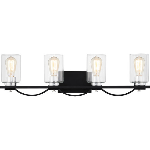 Quoizel Lighting Salem Bathroom Light in Matte Black by Quoizel Lighting SLE8630MBK