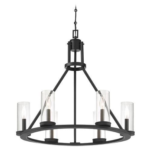 Eurofase Lighting Nerito Matte Black Chandelier by Eurofase Lighting 38220-012