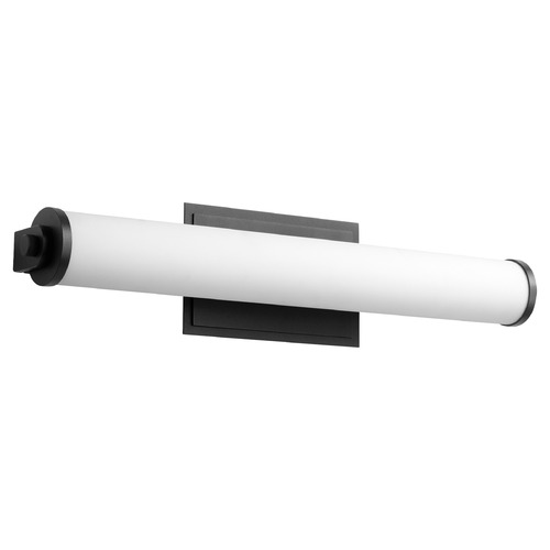 Tempus 24-Inch LED Vanity Light in Black by Oxygen Lighting