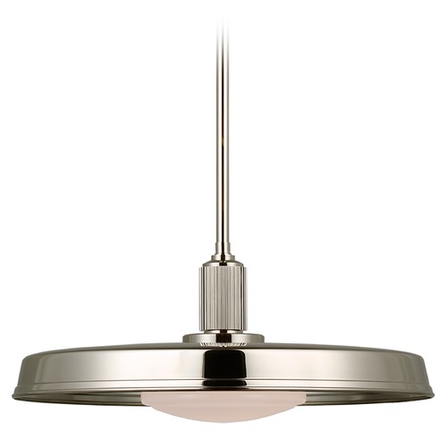 Visual Comfort Signature Collection Chapman & Myers Ruhlmann 24-Inch Pendant in Nickel by Visual Comfort Signature CHC5302PNWG
