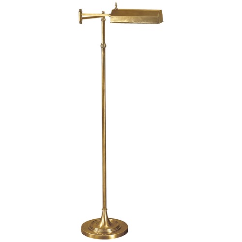 Visual Comfort Signature Collection E.F. Chapman Dorchester Pharmacy Floor Lamp in Brass by Visual Comfort Signature CHA9107AB