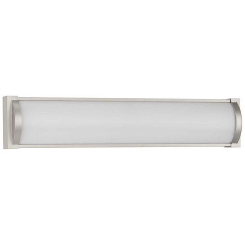 Progress Lighting Progress Lighting Replay 1-Light Brushed Nickel LED Vanity Light P300408-009-30