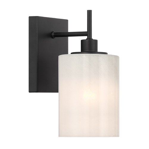 Meridian Matte Black Sconce