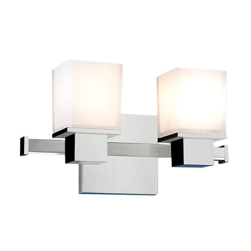 Hudson Valley Lighting Milford 2-Light Bath Light in Polished Chrome by Hudson Valley Lighting 4442-PC