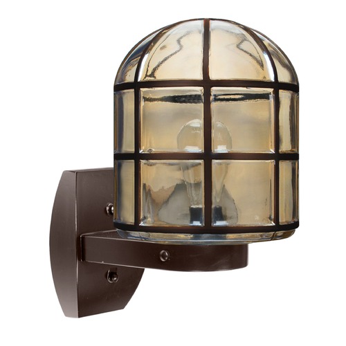 Outdoor Wall Light Bronze Costaluz by Besa Lighting