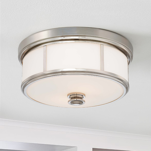 Polished Nickel Flush Mount by Minka Lavery