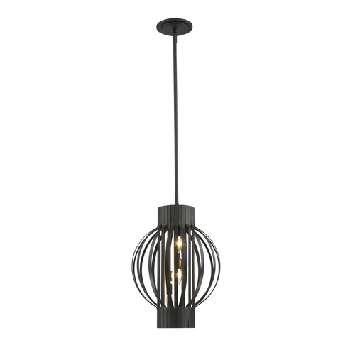 Z-Lite Moundou Bronze Pendant by Z-Lite 436-12BRZ