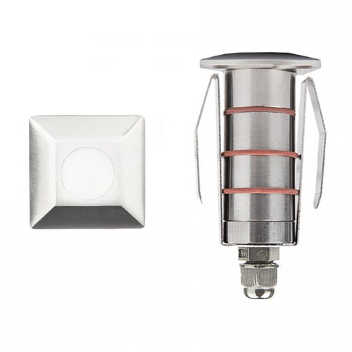WAC Lighting 1051 Stainless Steel LED In-Ground Well Light by WAC Lighting 1051-27SS
