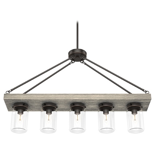 Devon Park Onyx Bengal Linear Light by Hunter Fan Company