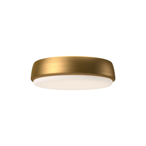 Laval 9-Inch LED Flush Mount in Aged Gold by Alora Lighting