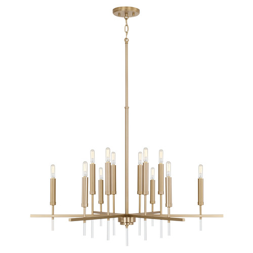 Elora Large Chandelier in Matte Brass by Capital Lighting