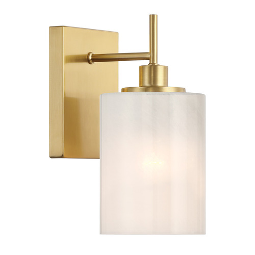 Meridian Natural Brass Sconce