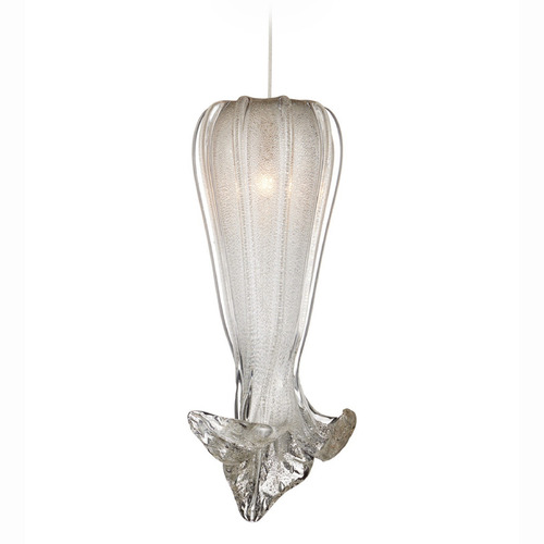 Currey and Company Calmar Opaque Mini-Pendant Light with Abstract Shade
