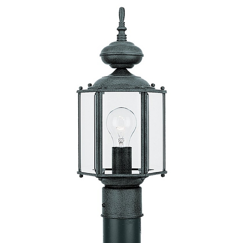 Generation Lighting Classico Post Light in Black by Generation Lighting 8209-12