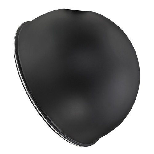 Minka Lavery Artisan Black with Silver Highlights Bowl / Dome Lamp Shade 7980-8-517