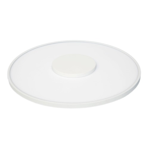 Satco Lighting 17-Inch Round White LED Flush Mount 31.5W 120-277V 3000K 2200LM by Satco Lighting 62/1523