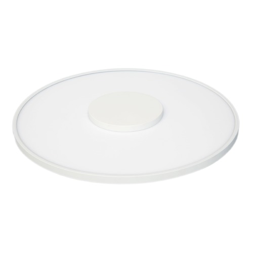 17-Inch Round White LED Flush Mount 31.5W 120-277V 3000K 2200LM by Satco Lighting