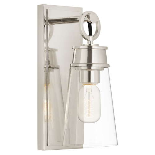 Z-Lite Wentworth Polished Nickel Sconce by Z-Lite 2300-1SS-PN