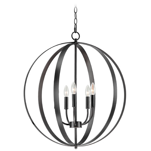 Maxim Lighting Provident Black Pendant Light