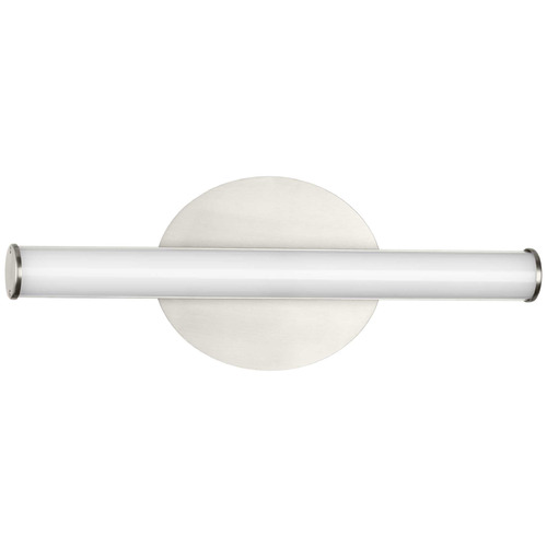 Progress Lighting LED Linear Vanity from the Phase 3 Led Collection in Brushed Nickel Finish P300410-009-CS