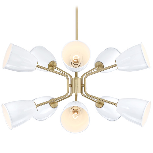 Designers Fountain Biba Brushed Gold Chandelier