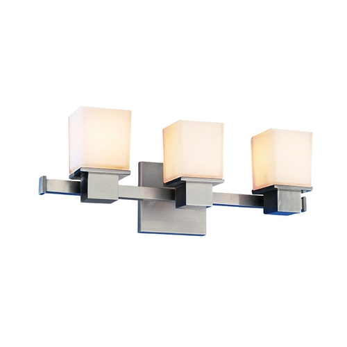 Hudson Valley Lighting Milford 3-Light Bath Light in Satin Nickel by Hudson Valley Lighting 4443-SN