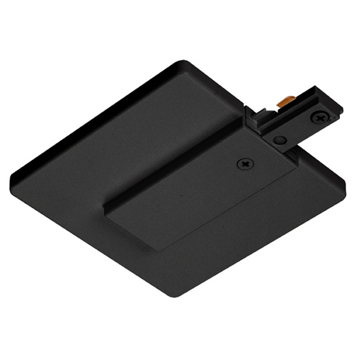 End Feed Connector and Outlet Box Cover in Black Finish by Juno Lighting Group