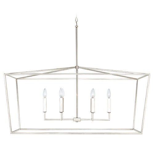 Thea 42-Inch Linear Light in Polished Nickel by Capital Lighting