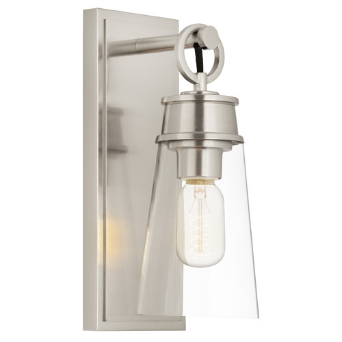 Z-Lite Wentworth Brushed Nickel Sconce by Z-Lite 2300-1SS-BN