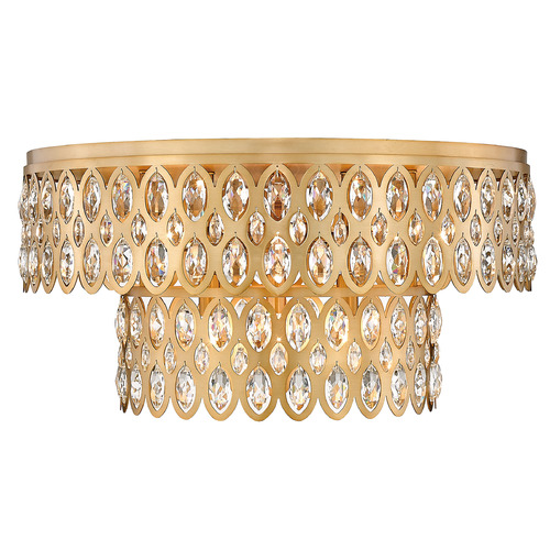 Z-Lite Dealey Heirloom Brass Flush Mount by Z-Lite 822F24-HB