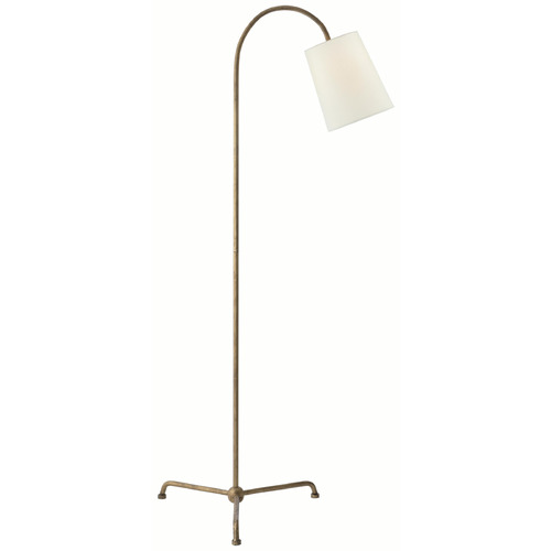 Visual Comfort Signature Collection Visual Comfort Signature Collection Mia Gilded Iron Floor Lamp with Conical Shade TOB1021GI-L