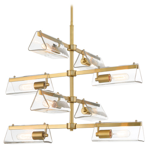 Designers Fountain Latitude Brushed Gold Chandelier
