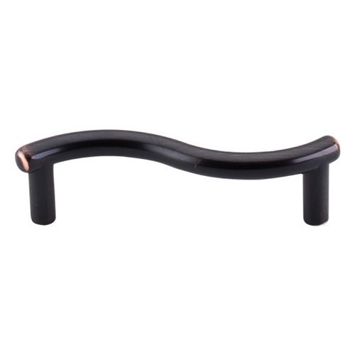 Top Knobs Hardware Modern Cabinet Pull in Tuscan Bronze Finish M1756