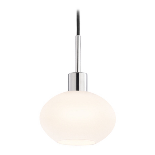 Sonneman Lighting Modern Mini-Pendant Light with White Glass 3565.01K