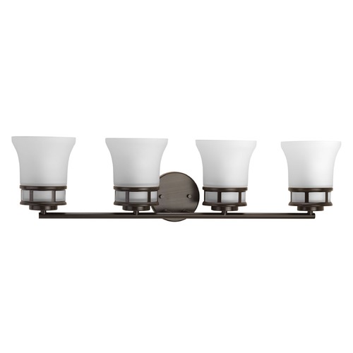 Cascadia Bathroom Light in Bronze by Progress Lighting