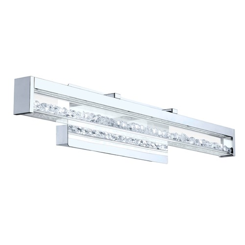Cardito Vanity Chrome LED Vertical Bathroom Light by Eglo Lighting